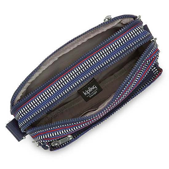 Kipling Abanu Medium Printed Crossbodytassen Blauw | BE 1022HA